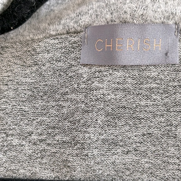 NWOT ASYMMETRICAL CARDIGAN LIGHT GREY - Picture 9 of 9
